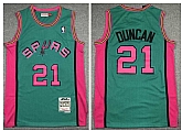 Spurs 21 Tim Duncan Green 1998-99 Hardwood Classics Jersey,baseball caps,new era cap wholesale,wholesale hats
